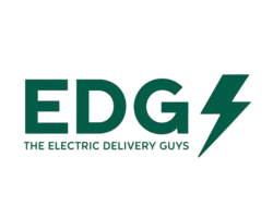 The Green Flash Logo of the Electric Delivery Guys